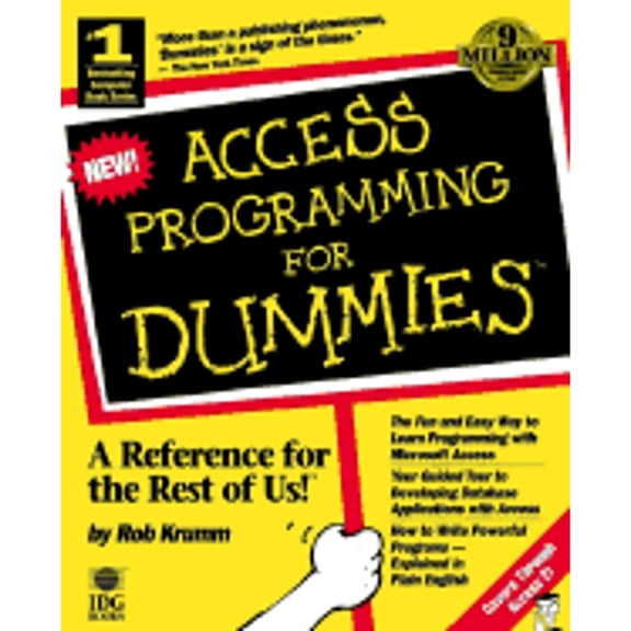 Pre-Owned Access Programming For Dummies? (Paperback) 1568840918 9781568840918