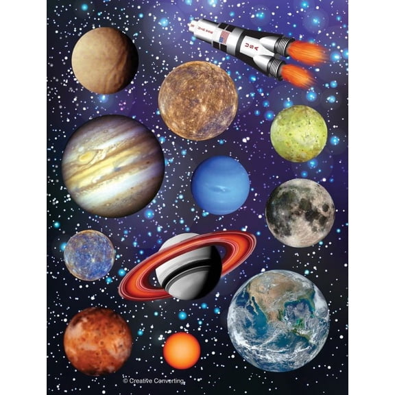 Access Space Blast Value Stickers, 4 Ct