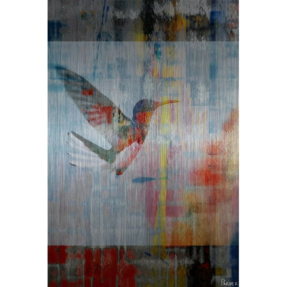 Access Subconscious by Parvez Taj Painting Print on Brushed Aluminum