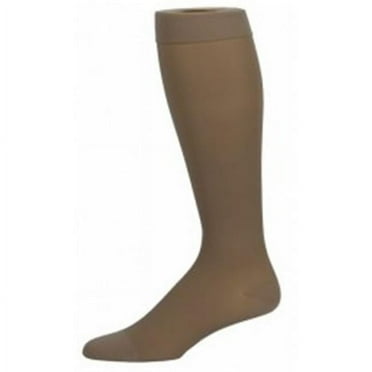 Access Womens 15-20 mmHg Closed Toe Knee High Compression Stockings, Black - Large Long