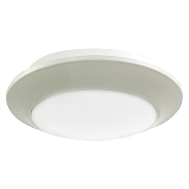 Access lighting 20816LEDD-WH-ACR 2.75 x 9.25 in. Relic Round LED Flush Mount, White & Acrylic Lens