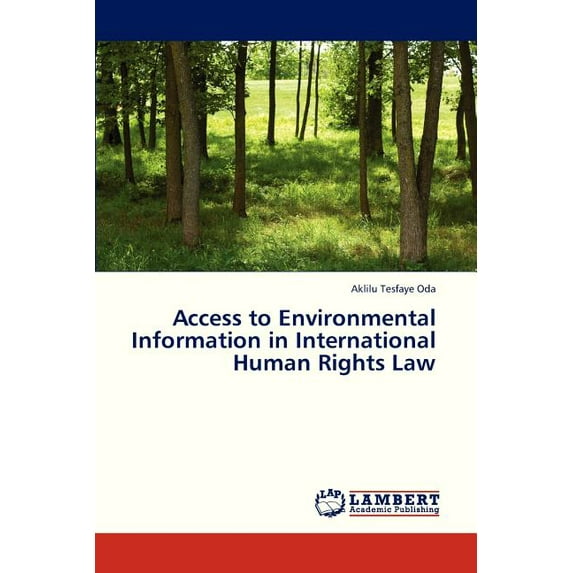 Access to Environmental Information in International Human Rights Law (Paperback)
