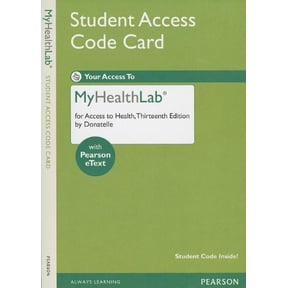 Access to Health Student Access Code Card