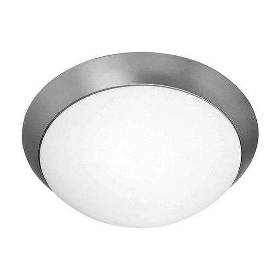 Access Lighting LED Flush Mount in Brushed Steel Color