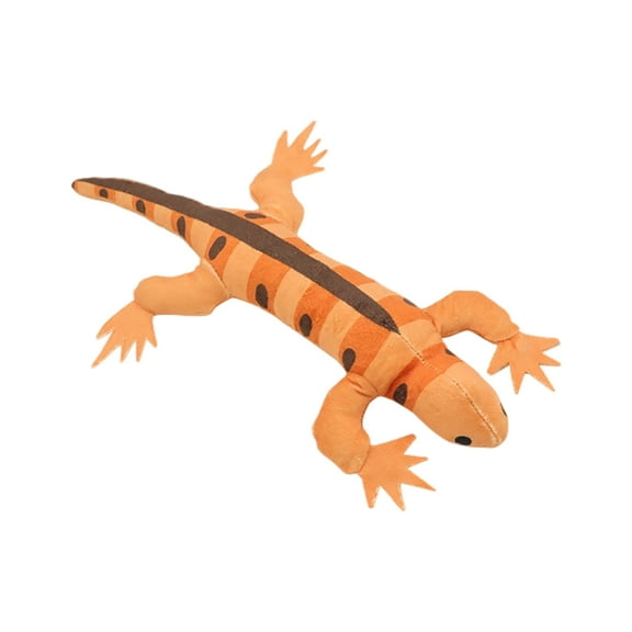 Accessoire Chat, Carton Lizard Shape Interactive Cat Toys with Crinkle Paper, Jouet Pour Chat, Cat Teething Toys, Cat Stimulating Toys, Cat Supplies for Indoor Kitten Exercise, Reduce Boredom Orange