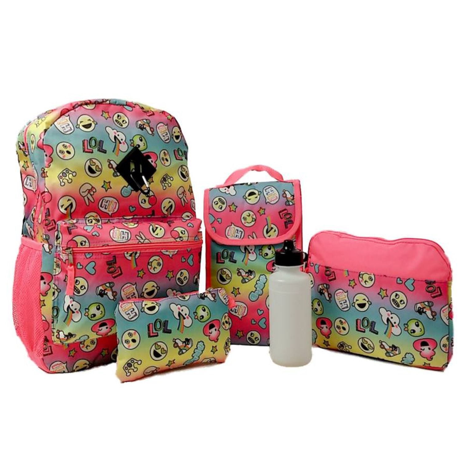 Emoji Backpack And Lunchbox