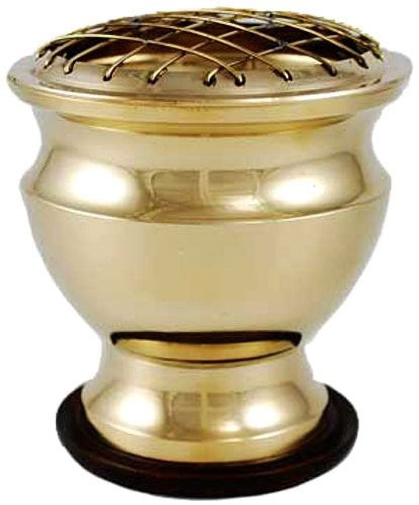 Accessories Brass Burners Tall Screen Charcoal Incense Burner