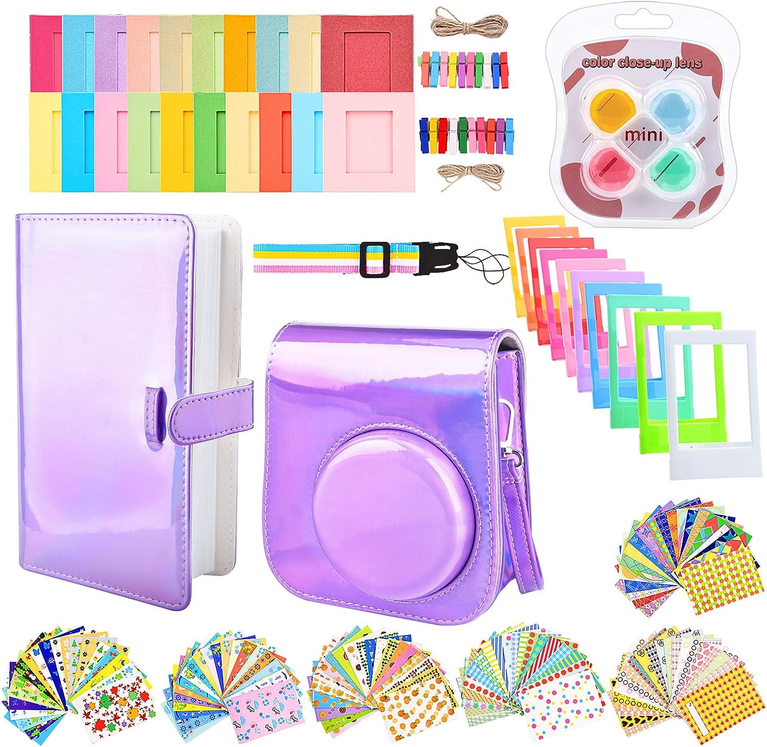 Accessories Bundle Kit Set Compatible with Fujifilm Instax Mini 11 Instant Camera, Accessory