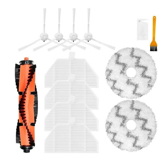 Accessories Compatible With XMI Roidmi EVA Self-Cleaning Emptying Robot Vacuum SDJ06RM Main Side Brush Hepa Filter Dust Bags Mop Cloth