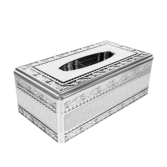 Accessories Decorative Paper Box Office 25.00X13.00X9.50CM White