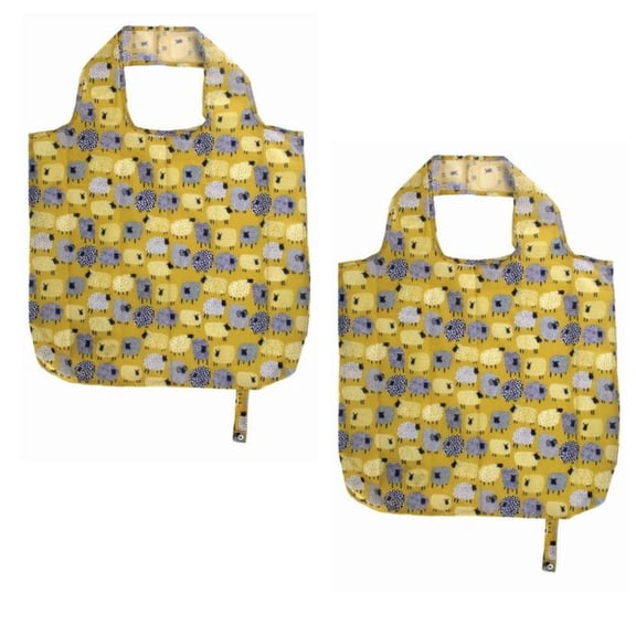 Accessories Dotty Sheep Roll-Up Bag Polyester Grocery Tote Reusable 647Dts