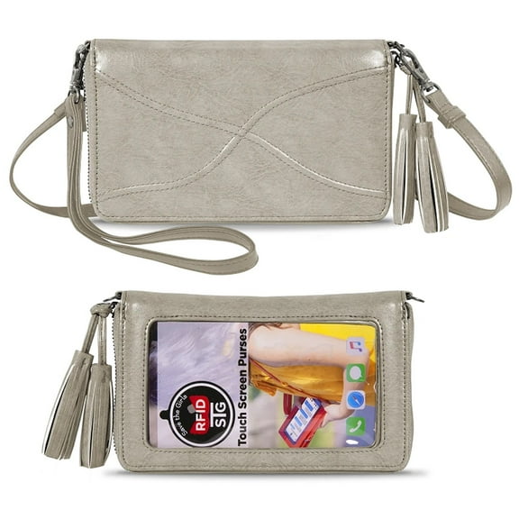 Accessories Encounter Wallet Purse Rfid Touch Screen Clutch En1002 Gr