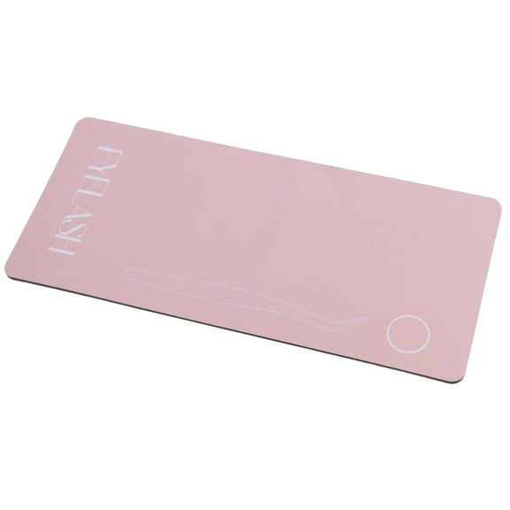 Pink Magnetic Eyelash Extension Board for Practice with High Efficiency and Adhesion Rubber