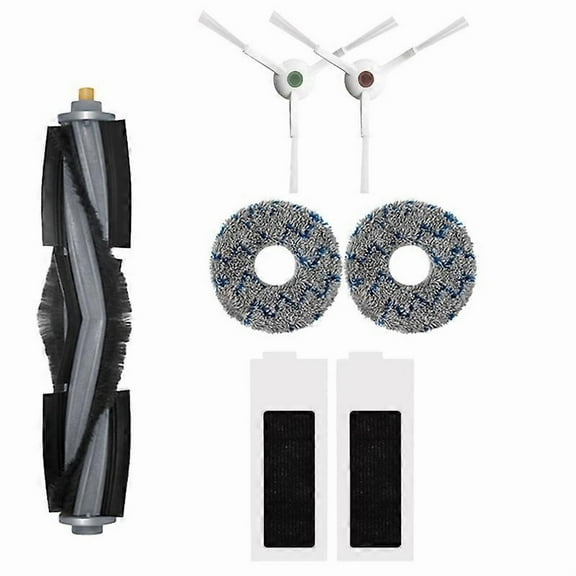 Accessories For Ecovacs Deebot T20 OMNI/T20/T20e/T20 Pro Main Side Brush Mop Cloth HEPA Filter Dust Bag Replacement Spare Parts 7PCS SET 7PCS SET