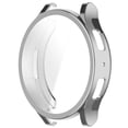 thumbnail image 1 of Accessories Full Coverage Shell Watch Protective Case TPU Cover TPU Screen Protector SILVER 40MM, 1 of 8