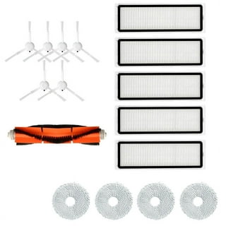15pcs, For Dreame Bot L10S Ultra L10s Pro L10s Ultra Vacuum Cleaner  Accessories, 1 Main Brush, 6 Side Brushes, 4 Filters, 4 Mop