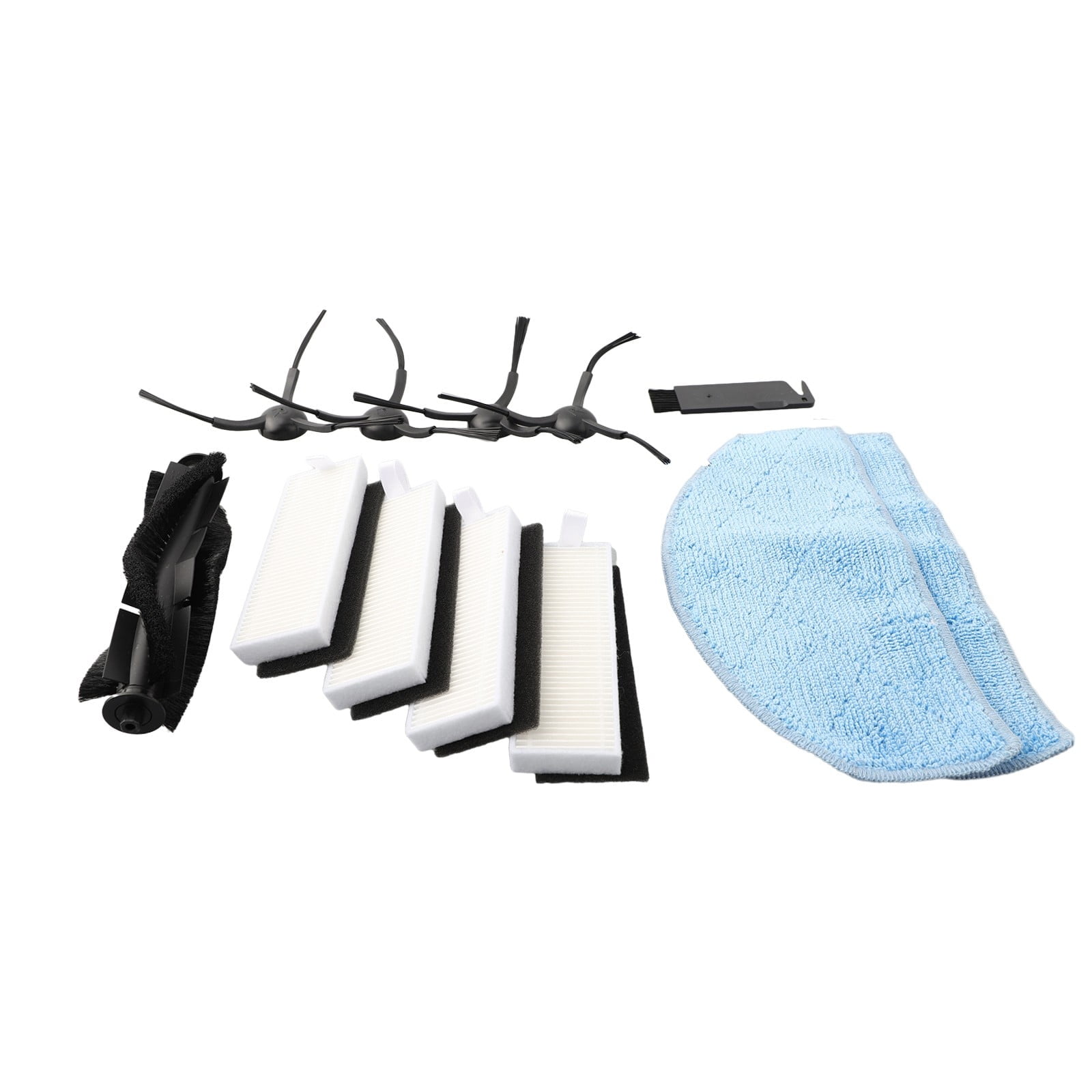 Accessoires en vervangingsset voor Honiture G20/ G20 Pro, voor Tikom G8000/G8000 Pro, voor Laresar Evol 3 robotstofzuigers 2 hoofdborstels, 6 zijborstels, 6 HEPA-filters, 4 dweildoeken Accessoires en vervangingsset voor Honiture G20/ G20 Pro, voor Tikom G8000/G8000 Pro, voor Laresar Evol 3 robotstofzuigers 2 hoofdborstels, 6 zijborstels, 6 HEPA-filters, 4 dweildoeken