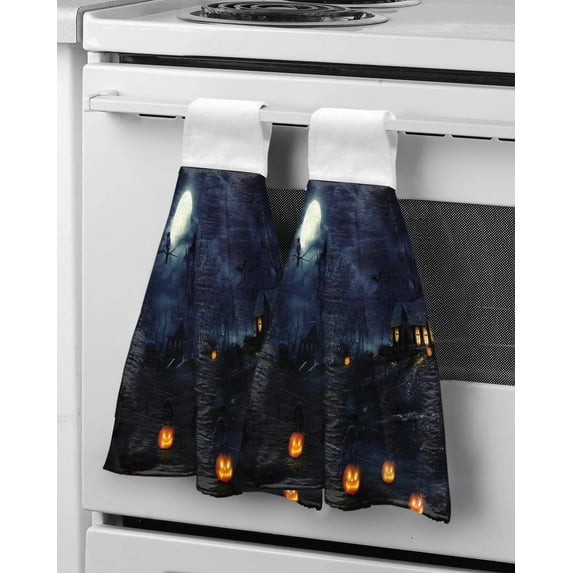 Accessories Kitchen Cloth Hanging Dishcloths Cloth Absorbent Supplies Bathroom Towel Hand Texture Dotted