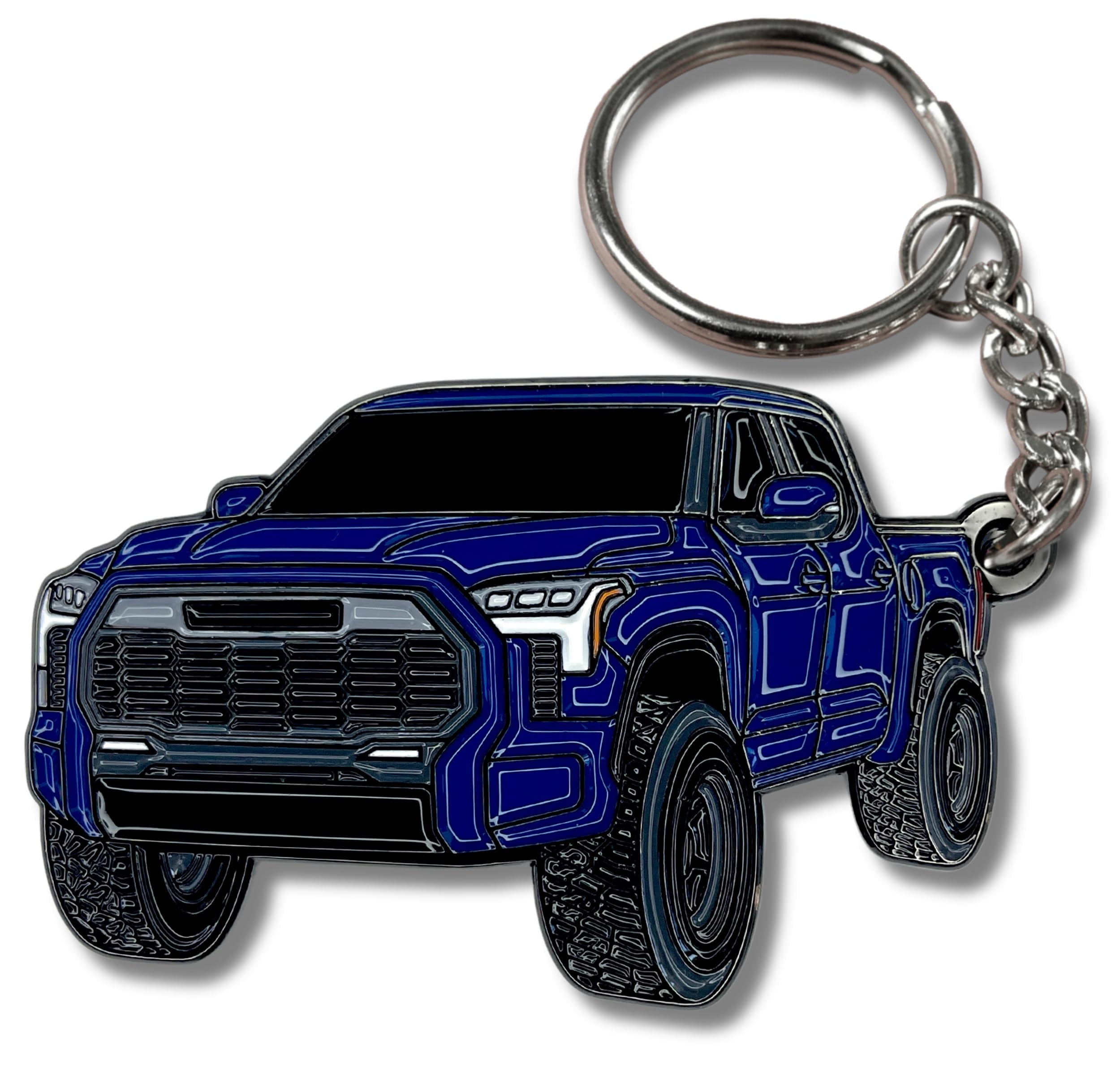 Accessories Metal Tundra Keychain 2024 2023 - Key Ring Fob Cover Ring Key Chain Toy Gift Truck