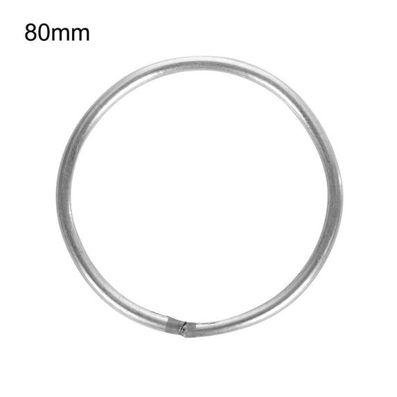 Accessories Metallic Round Metal DIY Dream Catcher Ring Craft Dreamcatcher Hoop 80MM