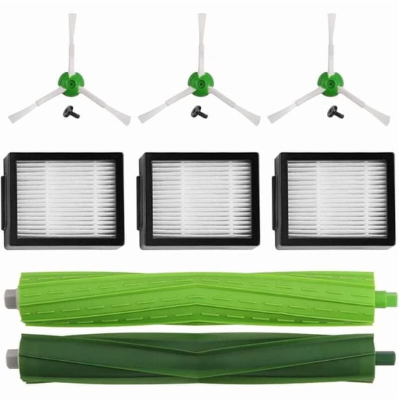 Accessories Parts Kit Compatible with i3/i3+/i4/i7/i7+/E5/E6 /E7 Series Filters and Brushes for Vacuum Cleaner