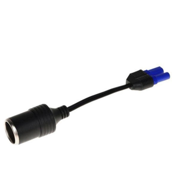 Accessories Power Socket Adapter Ec5 Lighter Socket Adapter For 12V Car Battery Universal 1Pcs Black Connector Durable Fangkenuo