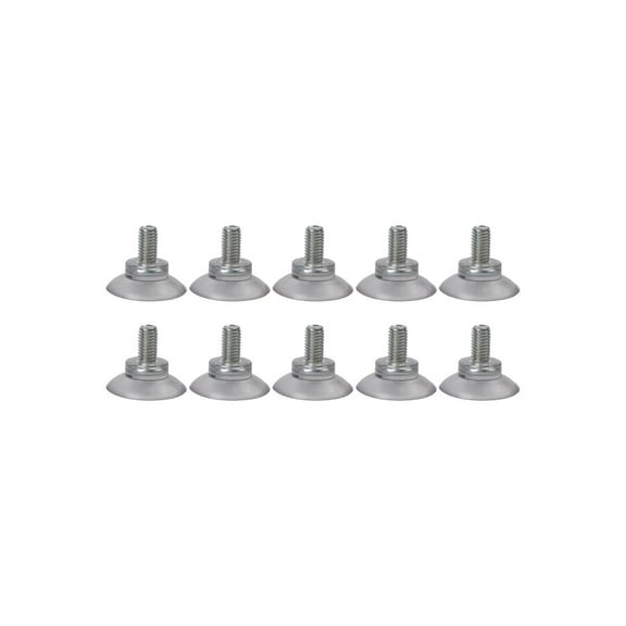 Accessories Suction Hooks Suction Cups Thumb Screw Pad Suckers Plastic 10 Pcs