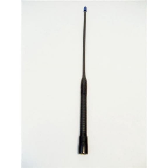 Accessories Unlimited AUT500-B 1,000W 5 ft. Heavy Duty 0.38 ft. x 24 in. Tune-Able Tip CB Antenna, Black