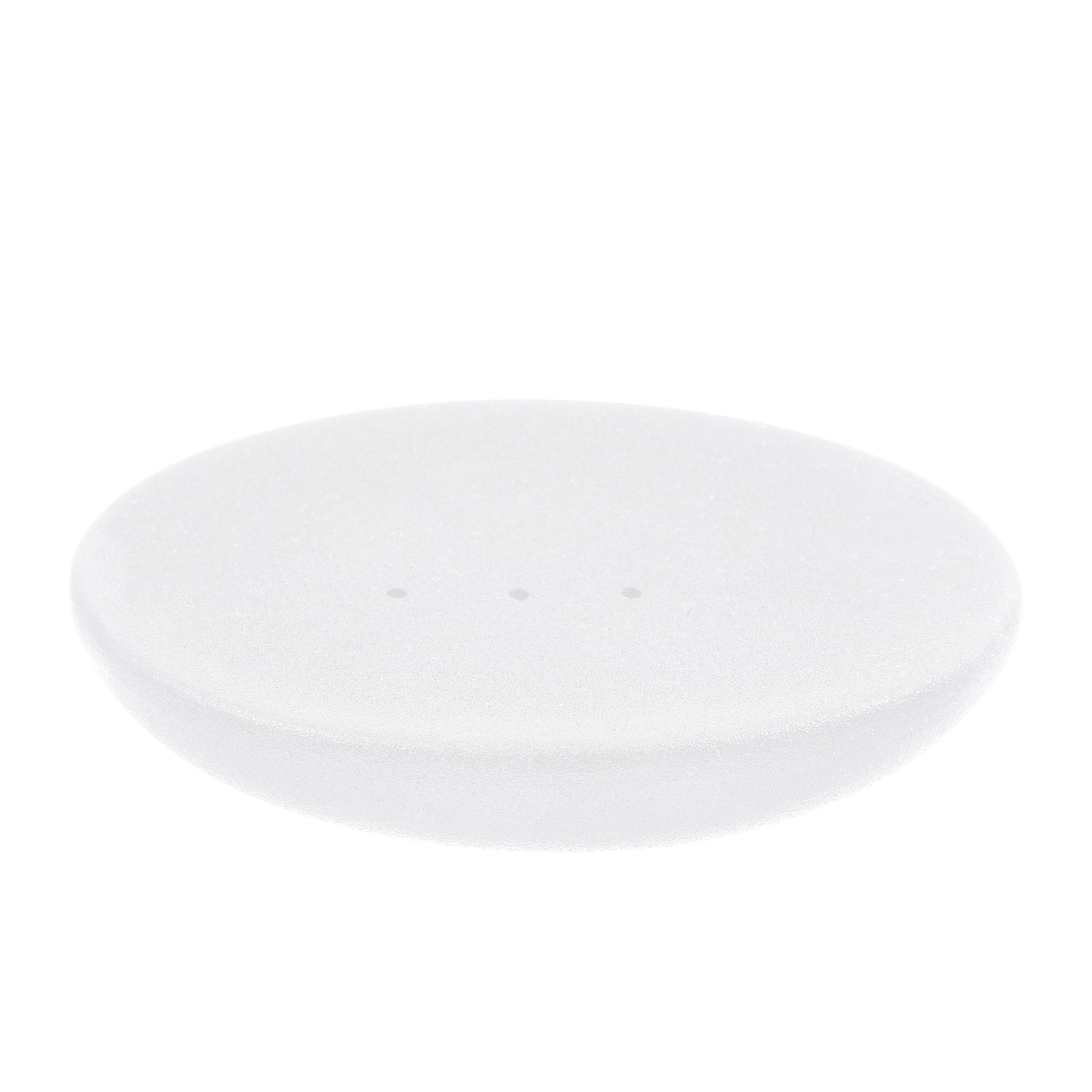 Accessories for Bathroom Ceramic Scrub Soap Dish Toilet Holder Oval Household White Ceramics
