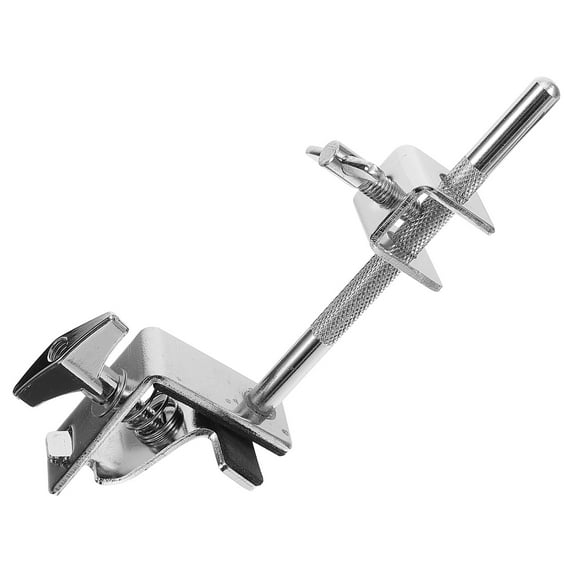 Homoyoyo Cowbell Extension Mount Clamp with Strong Clamping Force for Drum Kit Percussion Accessories