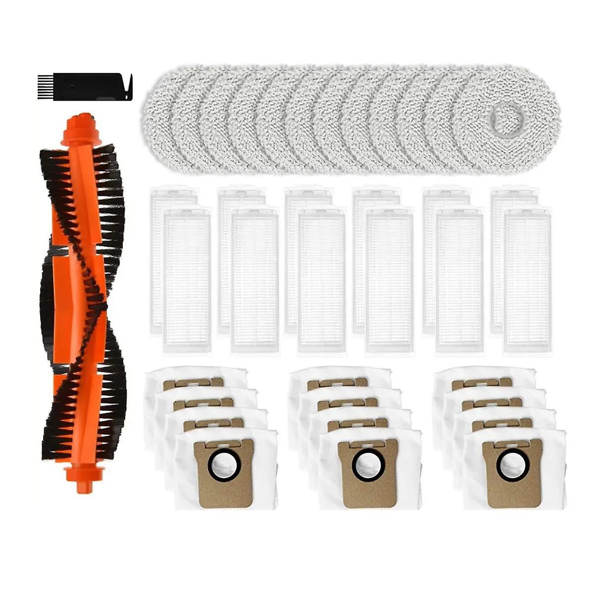 Vacuum Rag Accessories for M30 Pro / C107 Robot Vacuum Cleaner Main Brush Mop ...