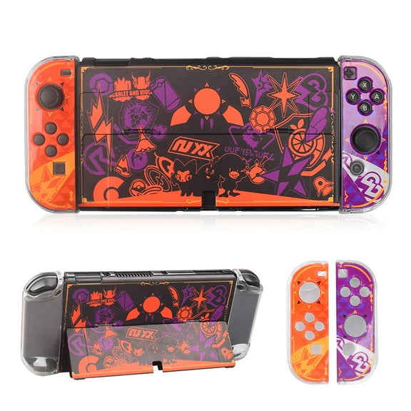 Accessories for Nintendo Switch OLED - Protective Case, Stand, Storage Bag, Thumb Grips & Sets
