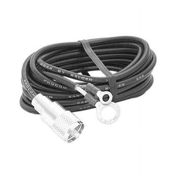 Accessories unlimited AUPL18 18 ft. Coax Cable with Lug Connectors
