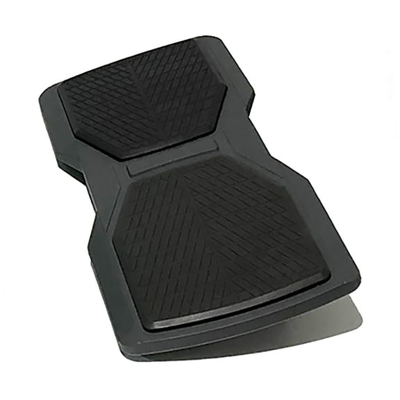 We're it Under Desk Ergonomic Footrest - Dual-Function Balance Board for Office Chairs, Anti-Fatigue Foot Support, 27"x12", Grey