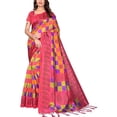 thumbnail image 1 of Accessorize Kingdom Multicolor Printed Art Silk Saree for women, 1 of 3
