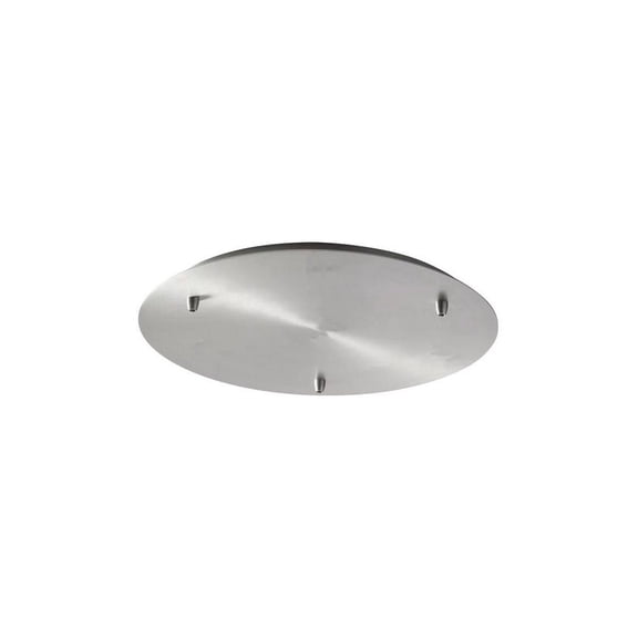 Accessory 13.12 Inch Multi Pendant Canopy Kit-Satin Nickel Finish Oxygen Lighting 3-8-6324
