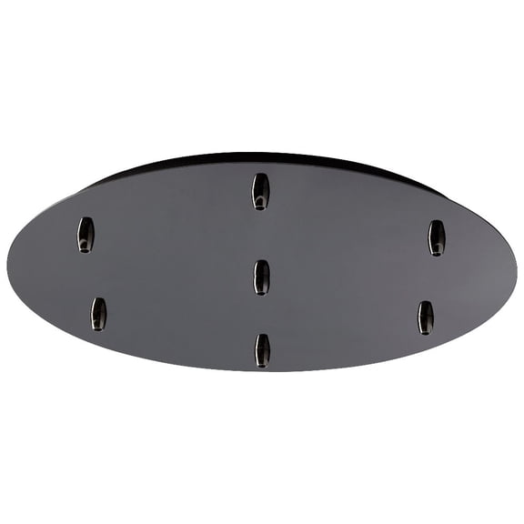 Oxygen Lighting - Accessory - 21 Inch Multi Pendant Canopy Kit-Gunmetal Finish