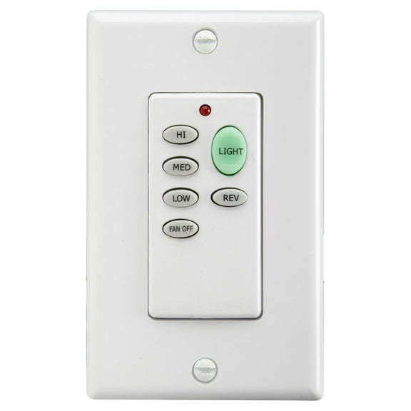 7-1307-0-Quorum Lighting-Accessory - 4.75 Inch 12V Forward/Reverse Battery Operated Wall Control