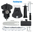 thumbnail image 1 of Accessory 4 Inch Electric Drill Modified To Electric Chainsaw Tool Attachment Electric Chainsaws Accessory Practical Modification Tool Set Woodworking Cutting Tool, 1 of 7