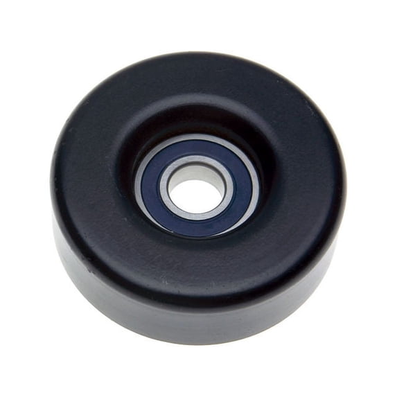 Accessory Belt Idler Pulley - Compatible with 1989 - 1991 Chevy R2500 Suburban 7.4L V8 GAS 1990