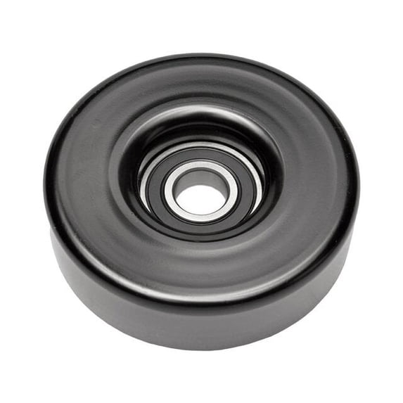 Accessory Belt Idler Pulley - Compatible with 1992 - 1996 Chevy G30 7.4L V8 GAS 1993 1994 1995