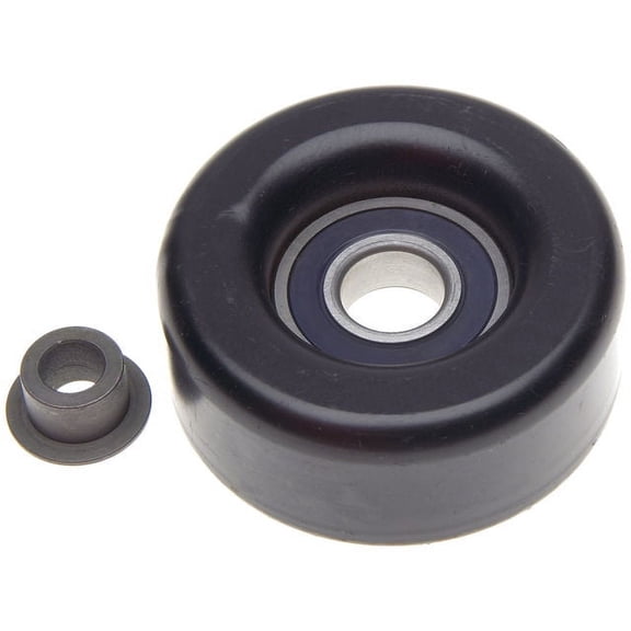 Accessory Belt Idler Pulley - Compatible with 1997 - 2004 Jeep Grand Cherokee 4.0L 6-Cylinder GAS 1998 1999 2000 2001 2002 2003