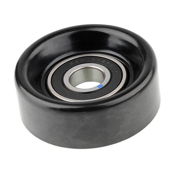 Accessory Belt Idler Pulley - Compatible with 2002 - 2009 GMC Envoy 4.2L 6-Cylinder GAS 2003 2004 2005 2006 2007 2008