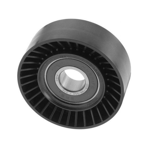 Accessory Belt Idler Pulley - Compatible with 2006 - 2010 BMW 550i 4.8L V8 2007 2008 2009