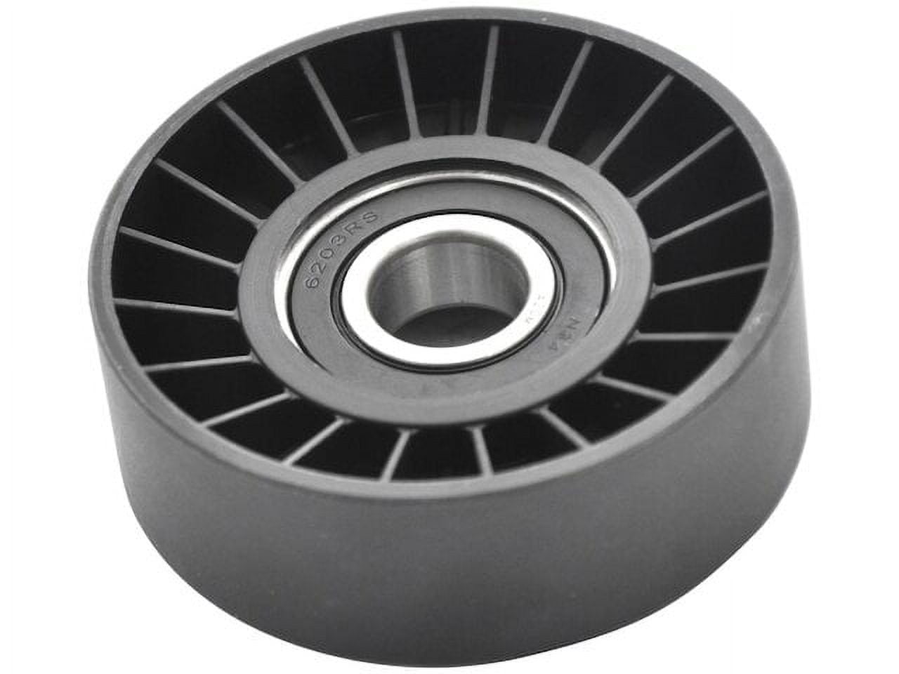 2-Pack Black Idler Pulley Set - Compatible With VW Ram Truck 550 750 1500, Upper Accessory Belt - View #10