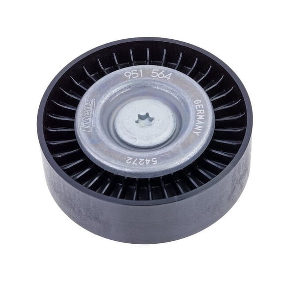 Accessory Belt Idler Pulley - Compatible with 2010 - 2016 Volvo XC60 2011 2012 2013 2014 2015