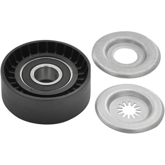 Accessory Belt Idler Pulley - Compatible with 2018 Jeep Wrangler JK 3.6L V6 Gas