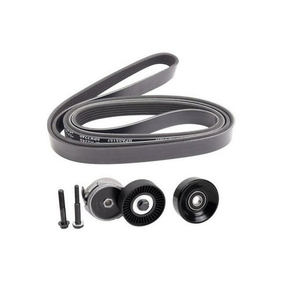 Accessory Belt Tensioner Kit 3 Piece - Compatible with 1997 - 2006 Ford Ranger 3.0L V6 1998 1999 2000 2001 2002 2003 2004 2005