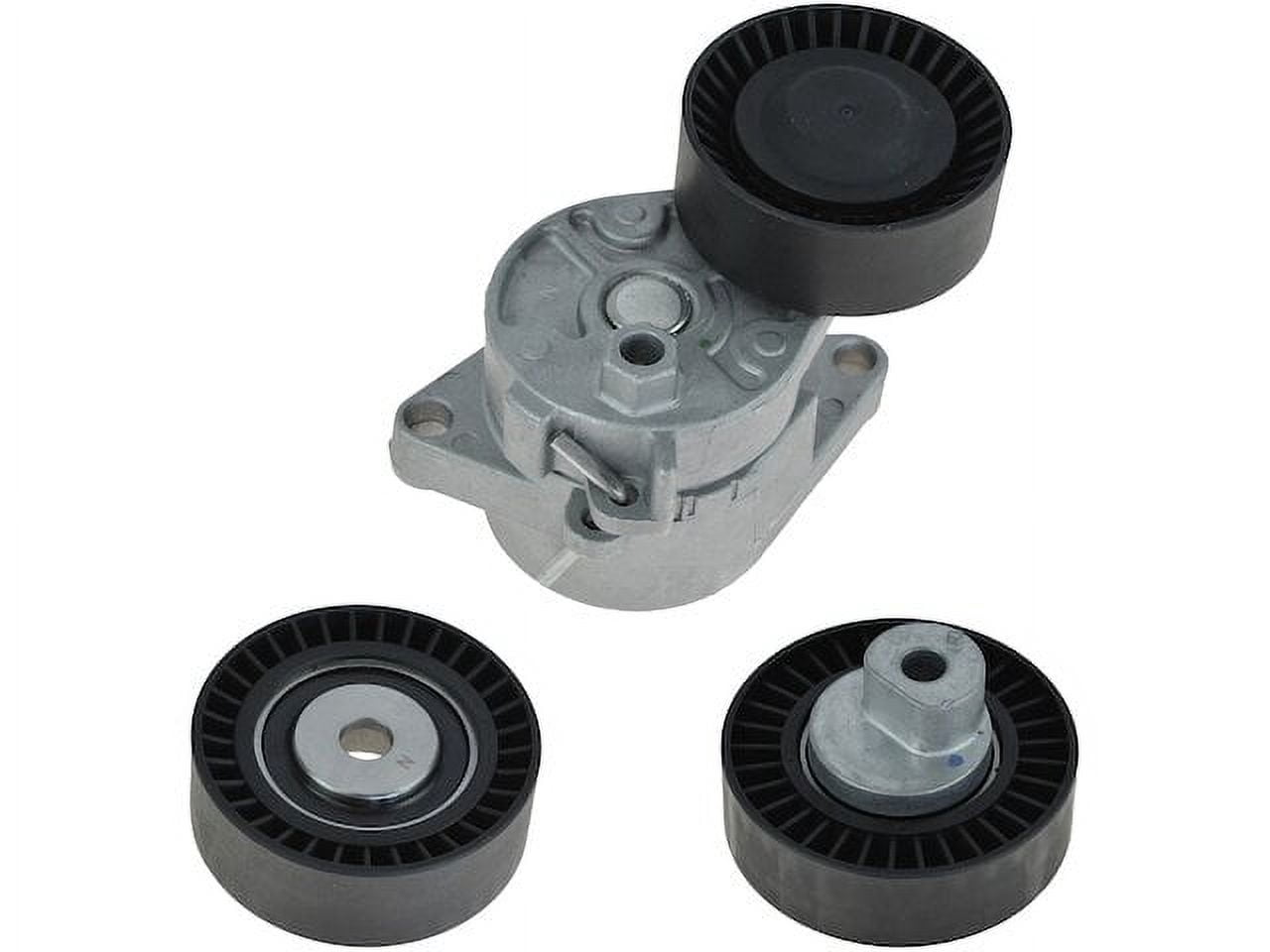 Accessory Belt Tensioner and Idler Pulley Kit 3 Piece - Compatible with ...