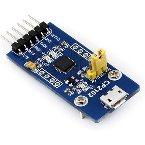 Accessory Board Features Single-chip USB to UART Bridge Onboard